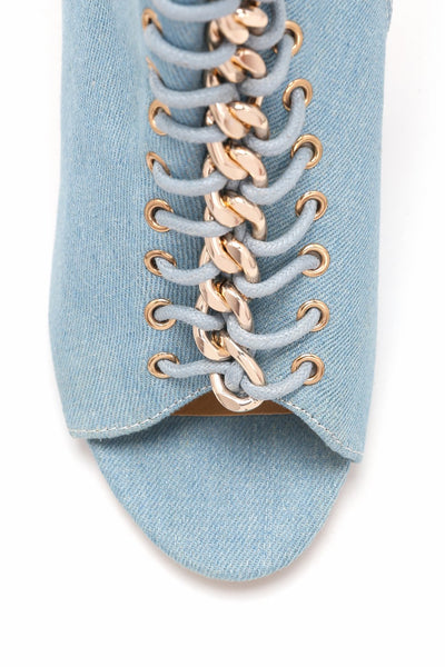 Copy of Copy of Copy of I Chose You Booties - Denim