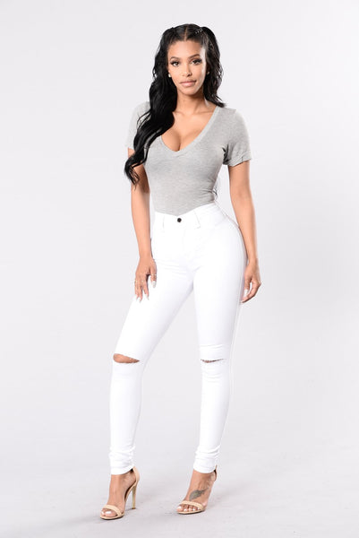 Copy of Canopy Jeans - White 2
