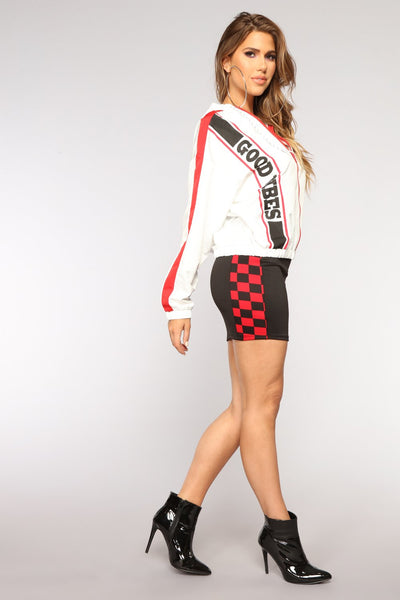 Race You There Skirt - Black