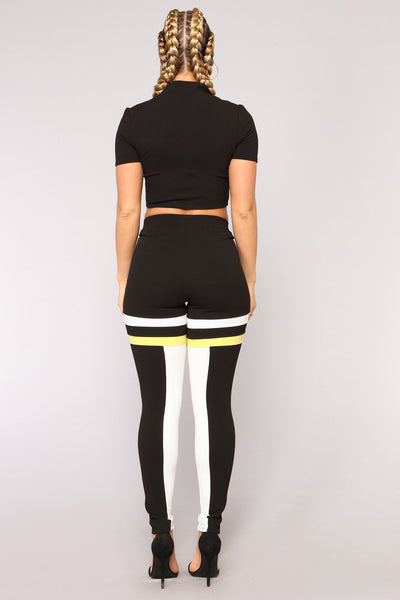 Keep Track Colorblock Set - Black/Yellow